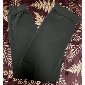Zara black jogger pants with side pockets